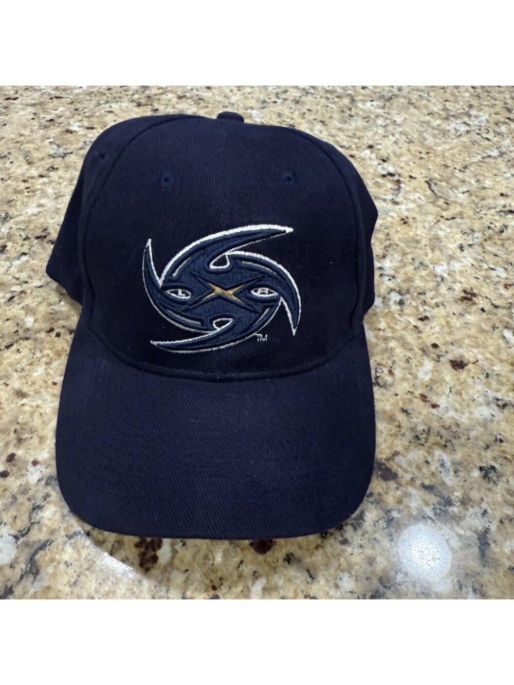 VTG XFL Los Angeles Xtreme Hat Navy Blue Adjustable Strapback Drew Pearson NEW